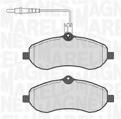 Brake Pad Set, disc brake (363916060193)