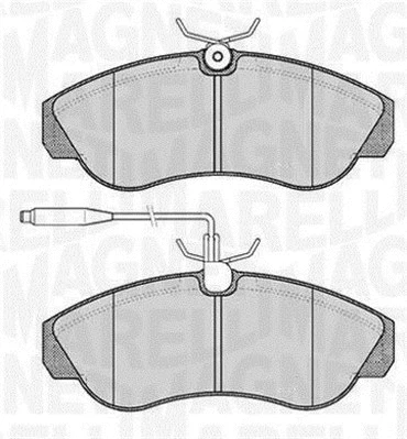 Brake Pad Set, disc brake (363916060184)