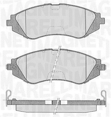 Brake Pad Set, disc brake (363916060207)