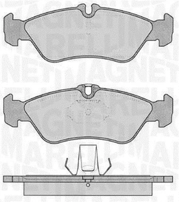 Brake Pad Set, disc brake (363916060506)