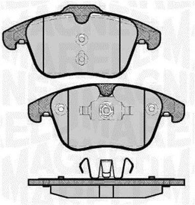 Brake Pad Set, disc brake (363916060263)