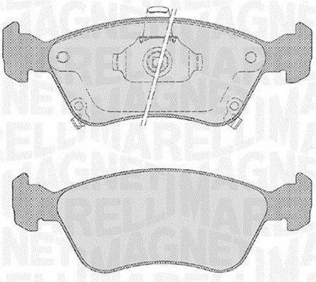 Brake Pad Set, disc brake (363916060532)