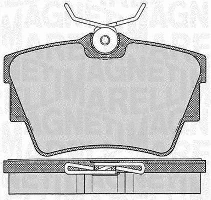 Brake Pad Set, disc brake (363916060542)