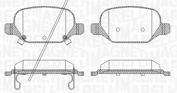 Brake Pad Set, disc brake (363916060689)