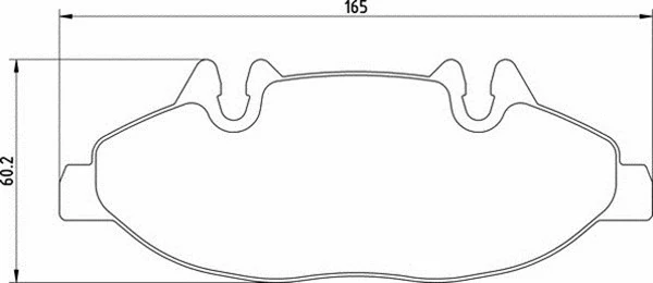 Brake Pad Set, disc brake (363700201382)
