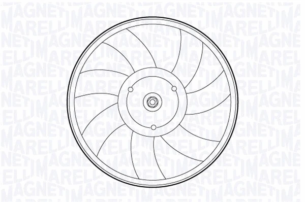 Fan, engine cooling (069422592010)