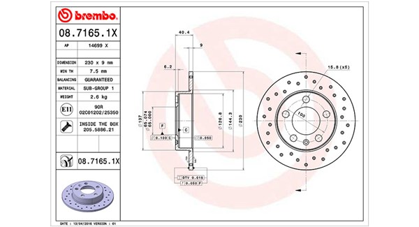 Brake Disc (360406049702)