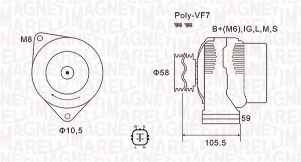 Alternator (063732069010)
