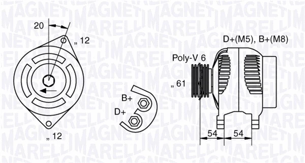 Alternator (063321826010)