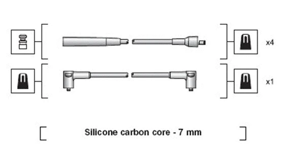 Ignition Cable Kit (941318111251)