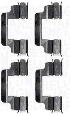 Accessory Kit, disc brake pad (363915110075)