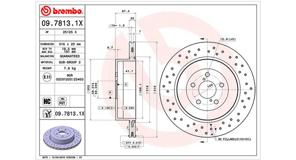 Brake Disc (360406067002)