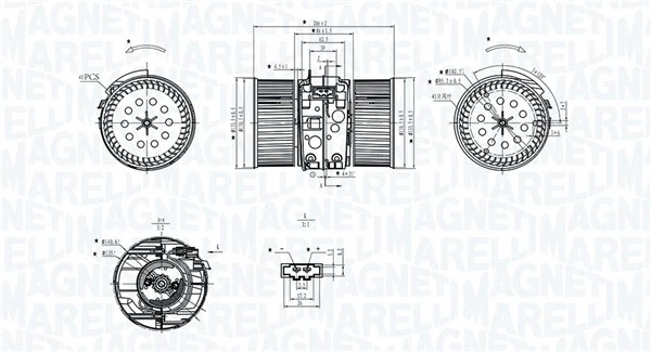 Interior Blower (069412748010)