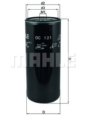 Oil Filter (154766050180)