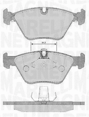 Brake Pad Set, disc brake (363916060159)