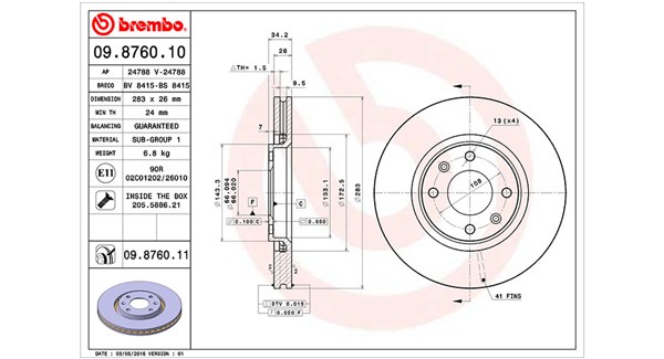 Brake Disc (360406018900)