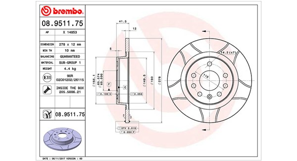 Brake Disc (360406040005)