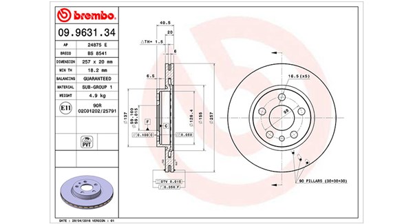 Brake Disc (360406088400)