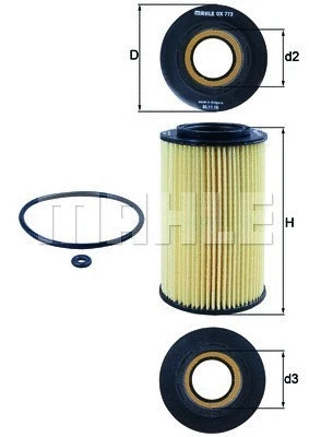 Oil Filter (154705293980)