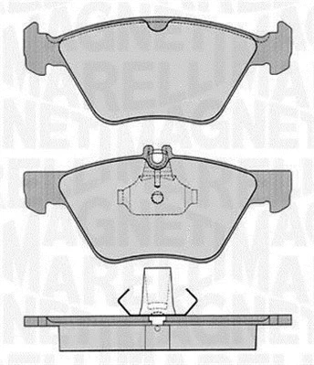Brake Pad Set, disc brake (363916060315)