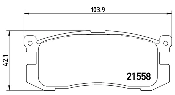 Brake Pad Set, disc brake (363700424025)
