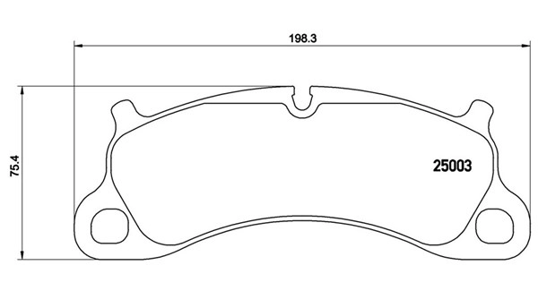 Brake Pad Set, disc brake (363700465025)