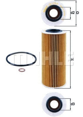 Oil Filter (154065644620)