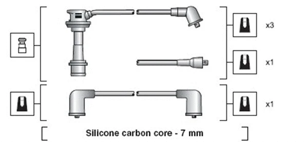 Ignition Cable Kit (941318111097)