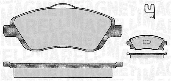 Brake Pad Set, disc brake (363916060362)