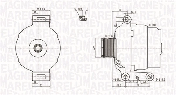 Alternator (063731779010)