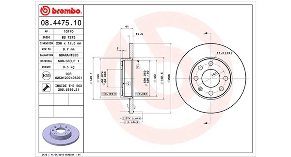Brake Disc (360406037200)