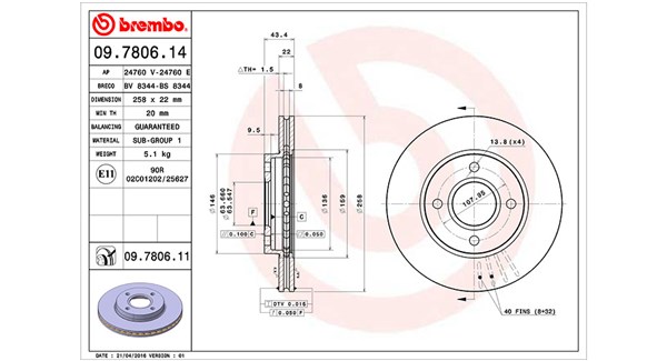 Brake Disc (360406026000)
