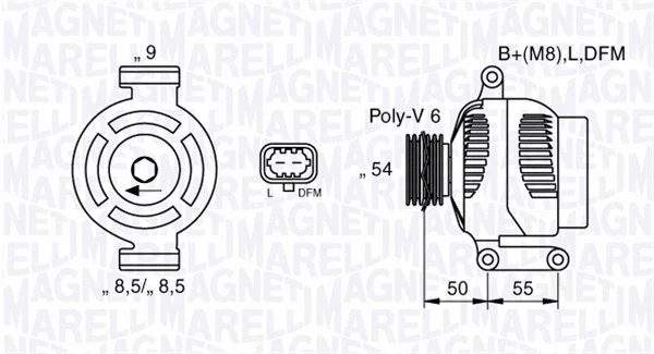 Alternator (063377424010)