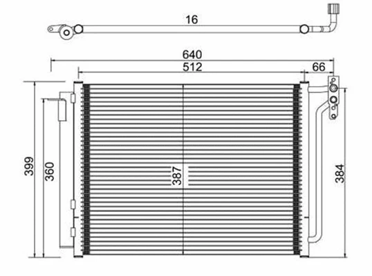 Condenser, air conditioning (359003220260)