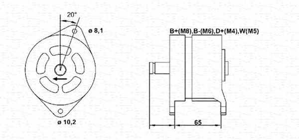 Alternator (943355232010)