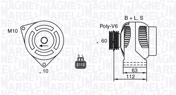 Alternator (063532622010)
