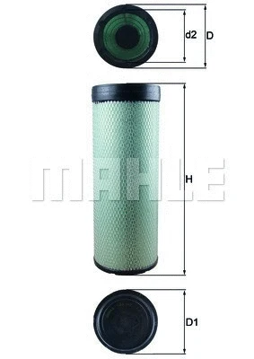 Secondary Air Filter (154770560447)