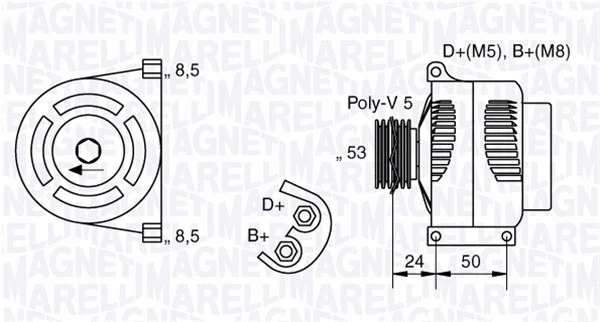 Alternator (063377013010)