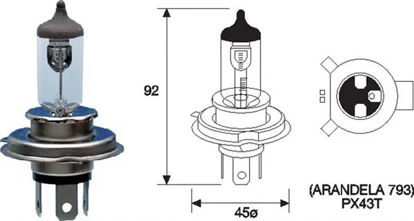 Bulb, spotlight (002588700000)