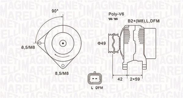 Alternator (063731863010)