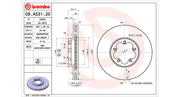 Brake Disc (360406105400)