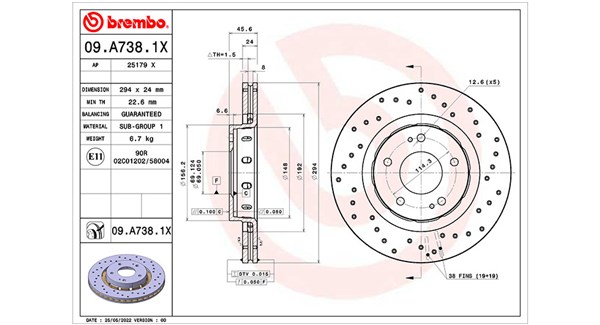 Brake Disc (360406176102)
