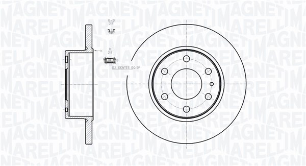 Brake Disc (361302040728)