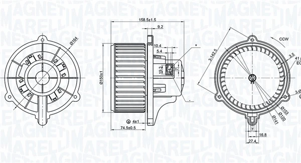 Interior Blower