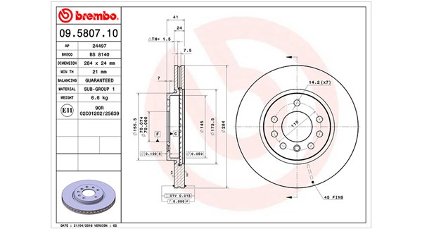 Brake Disc (360406037800)