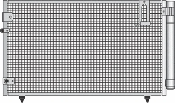 Condenser, air conditioning (350203482000)