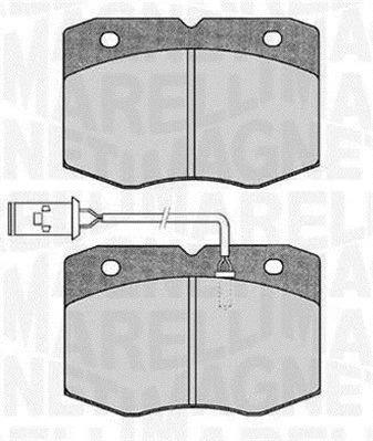 Brake Pad Set, disc brake (363916060475)