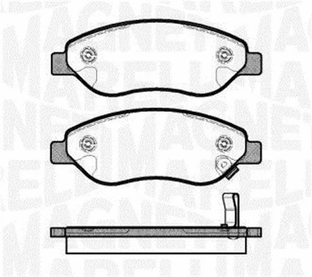 Brake Pad Set, disc brake (363916060618)