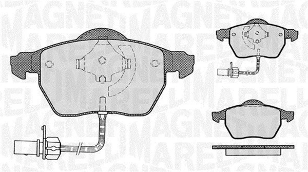 Brake Pad Set, disc brake (363916060142)