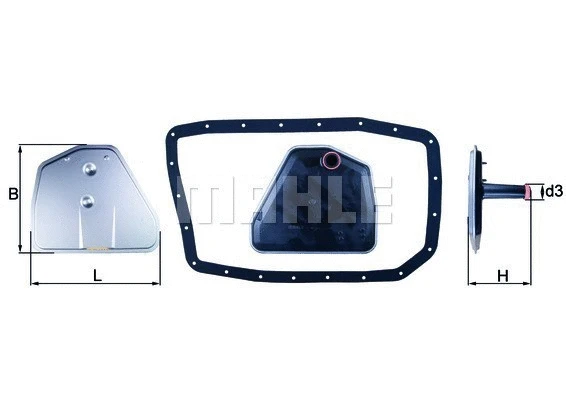 Hydraulic Filter, automatic transmission (154072440131)